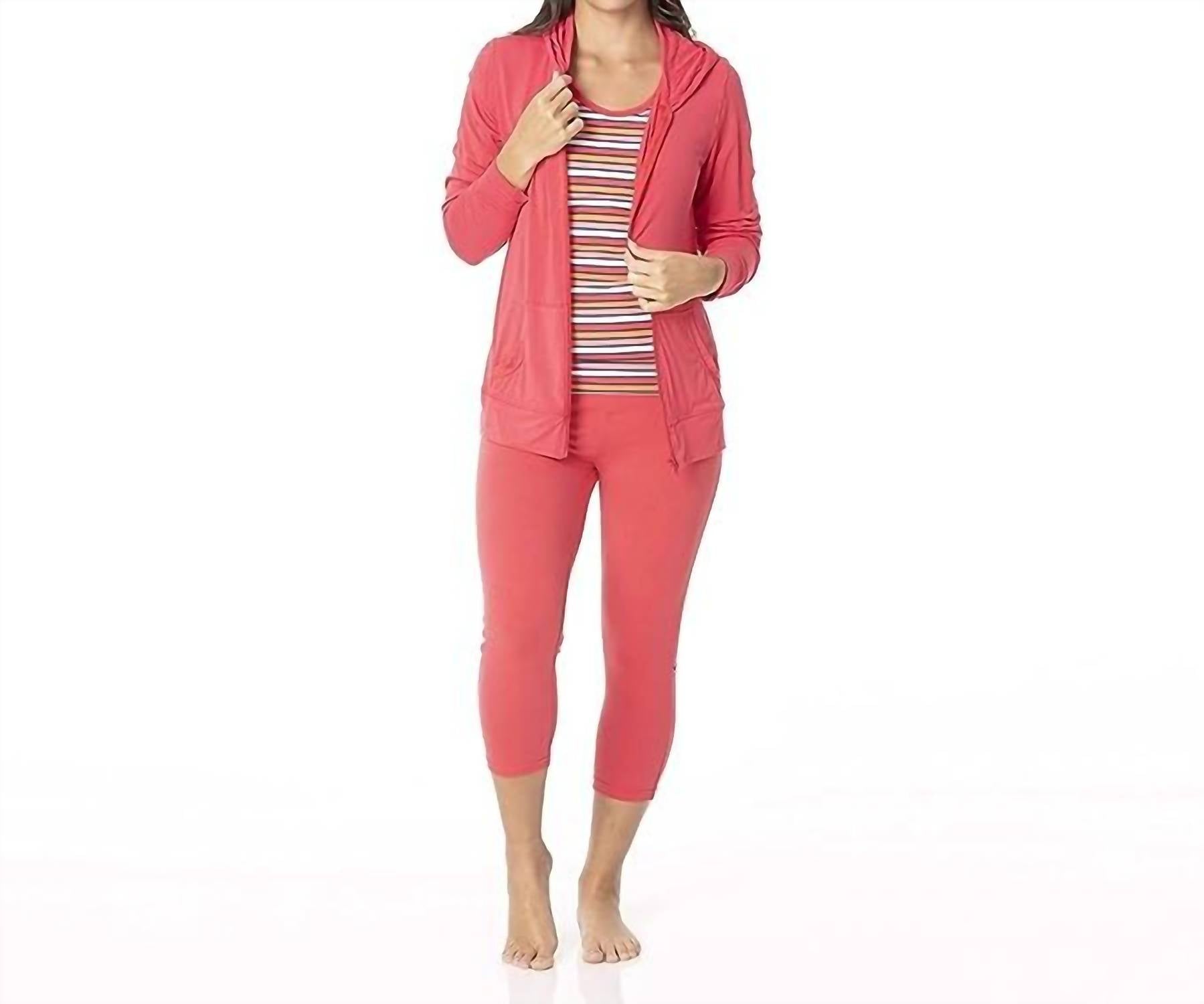Kickee - Lightweight Zip-Front Bamboo Hooded Jacket