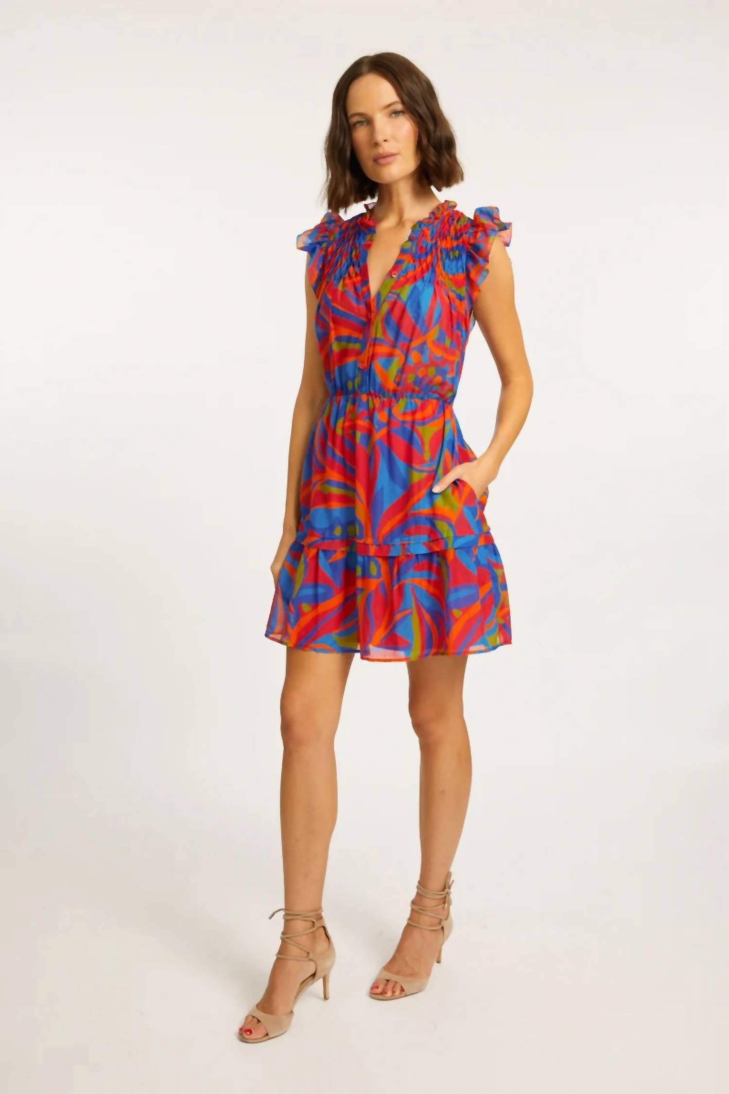 Caballero - Boa Mini Dress