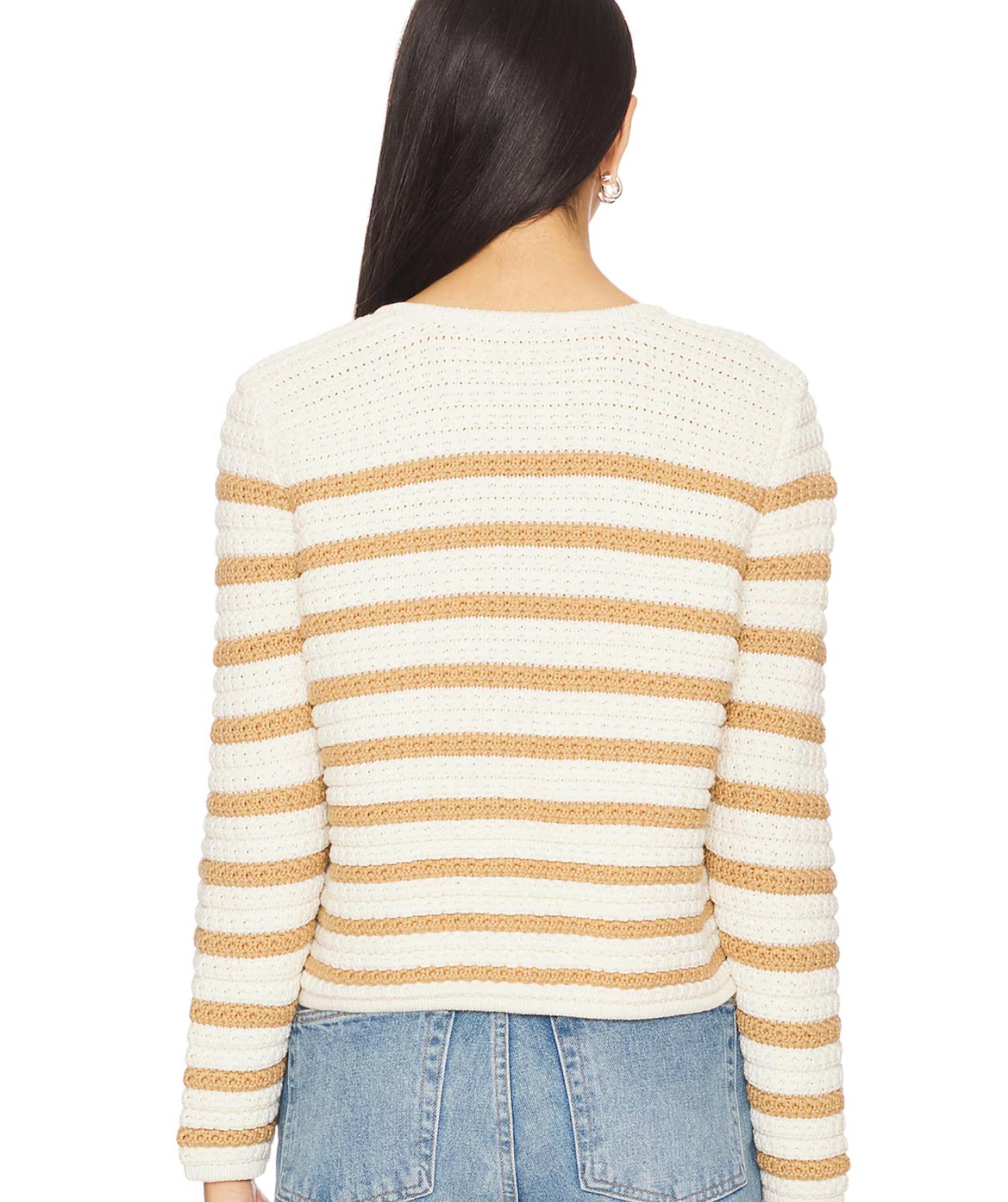 Paige - Women's Oberon Crochet Cardigan Sweater
