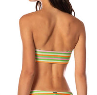 Maaji - Rainbow Stripe Tiffany Strapless Bandeau Bikini Top