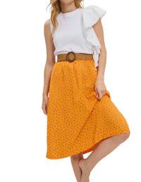 Lele De Baltzac - Fenice Midi Skirt