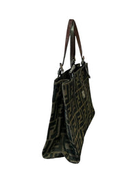 Fendi - Women's Zucca Leather Shoulder Bag