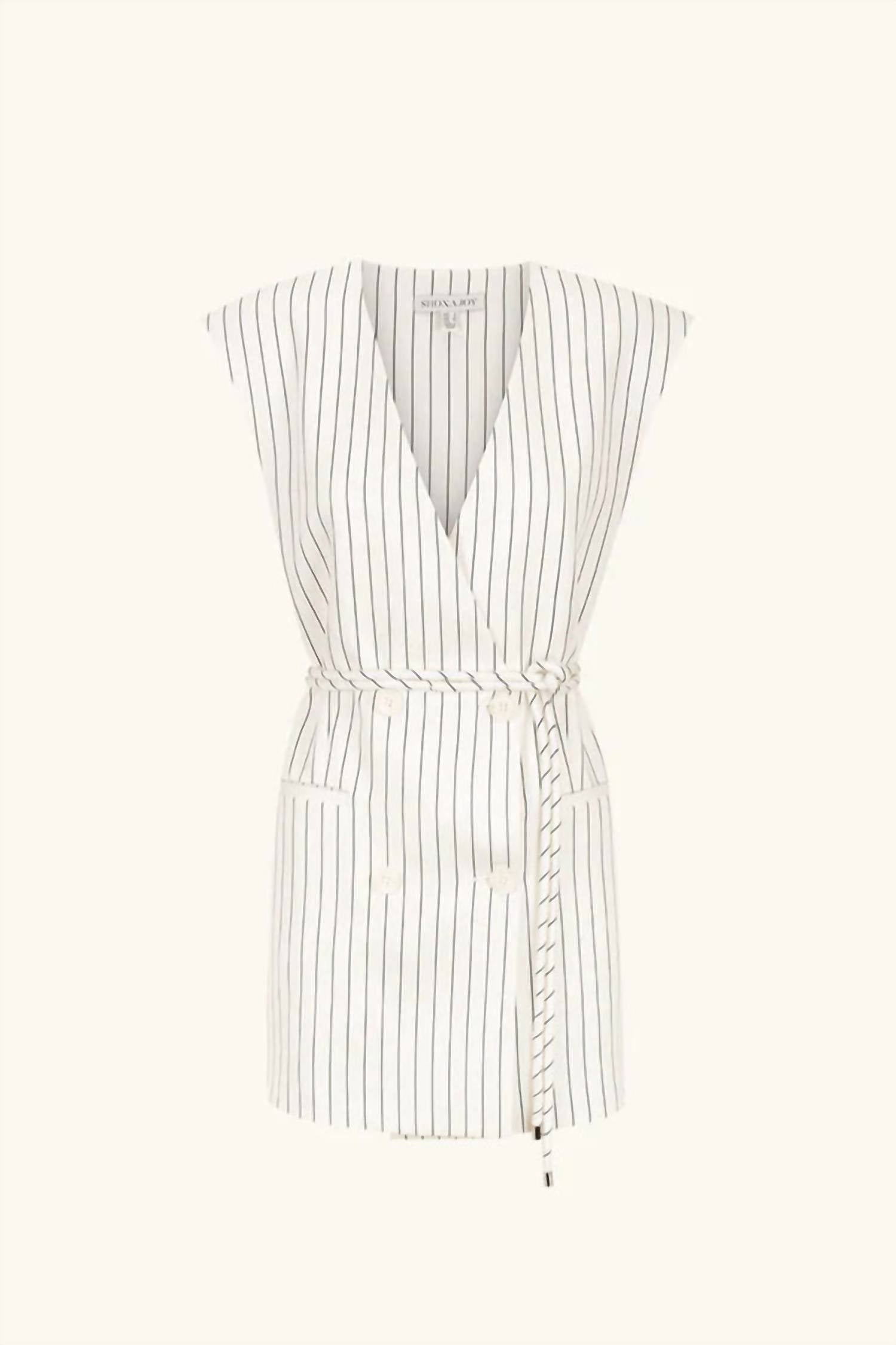 Shona Joy - Harley Sleeveless Blazer Dress