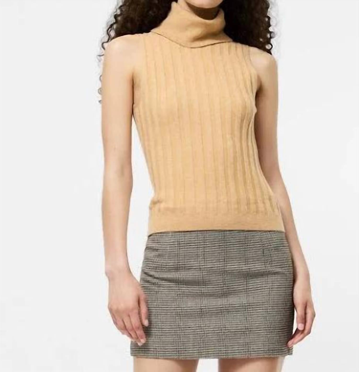 French Connection - Turtleneck Tank Sweater