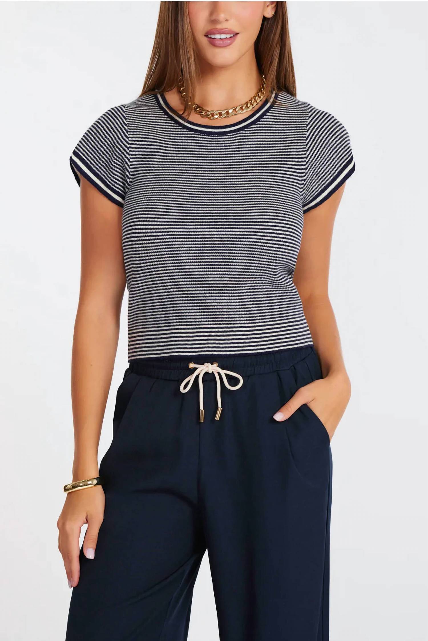 Bishop + Young - Hepburn Short Sleeve Sweater