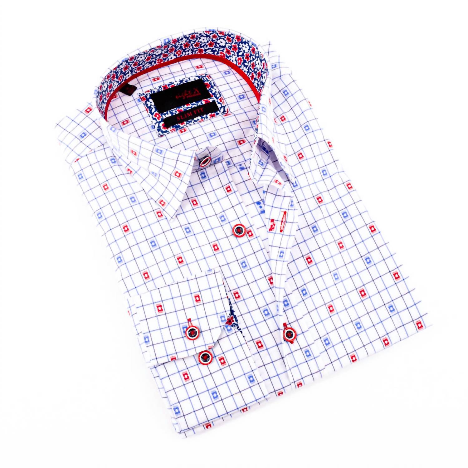 Eight X - Jacquard Shirt With Trim