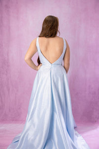 Sherri Hill - A-line Hot Fix Gown