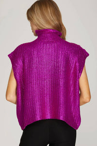 She + Sky - Brooke Metallic Sweater