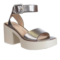 Naked Feet - Women's Iconoclast Chunky Heel Sandals