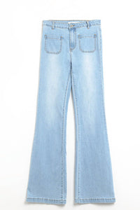 Q2 - Skinny Flare Jeans With Front Pockets