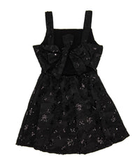 Flowers By Zoe - Girl's Aviana Textured Sequin Dress
