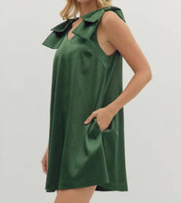 Entro - Bow Mini Dress
