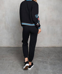 Paparazzi - Embroidered French Terry Jogger