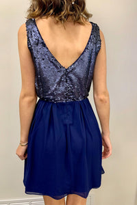 Sequin Tank Mini Dress