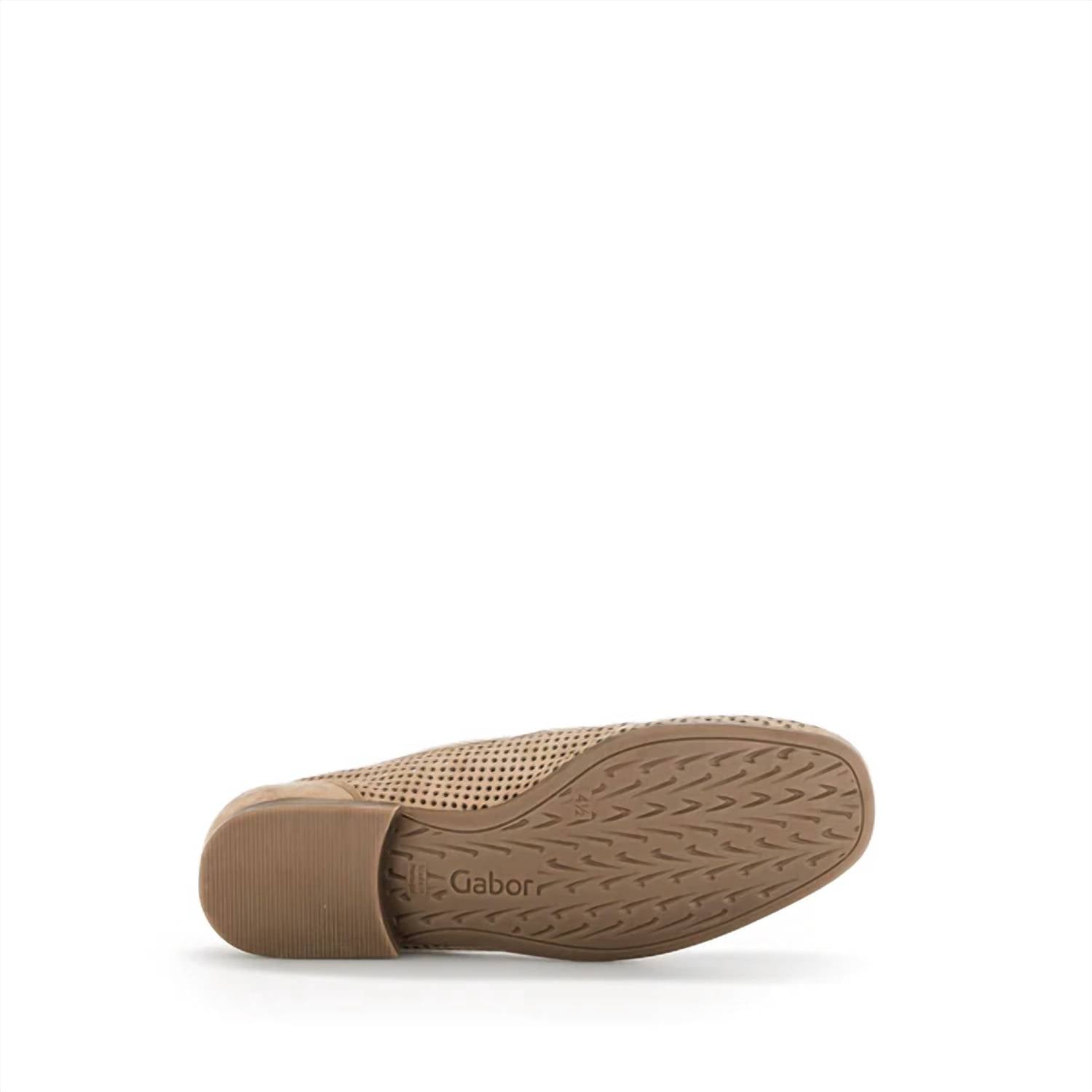 Gabor - Women's Suede Perforated Loafer