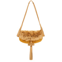 Ulla Johnson Tassel flap Bag in lotus in lotus - women's bag
