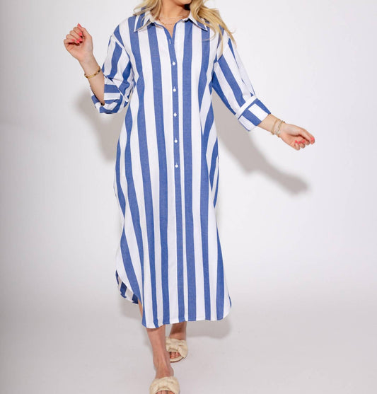 Sugarlips - Women's The Coastal Stroll Midi Dress