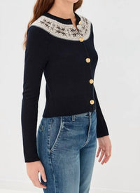 Nili Lotan - Josefa Cashmere Fair Isle Cardigan