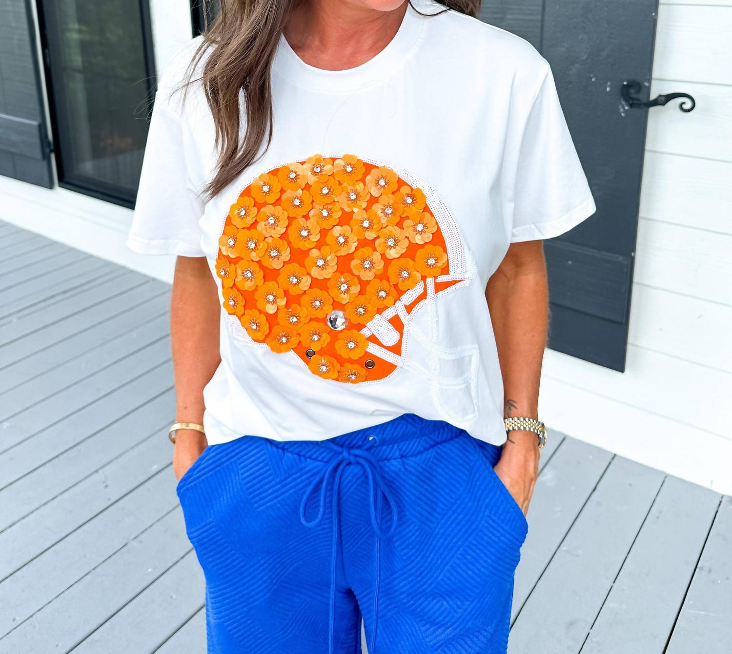 Queen Of Sparkles - Helmet Tee