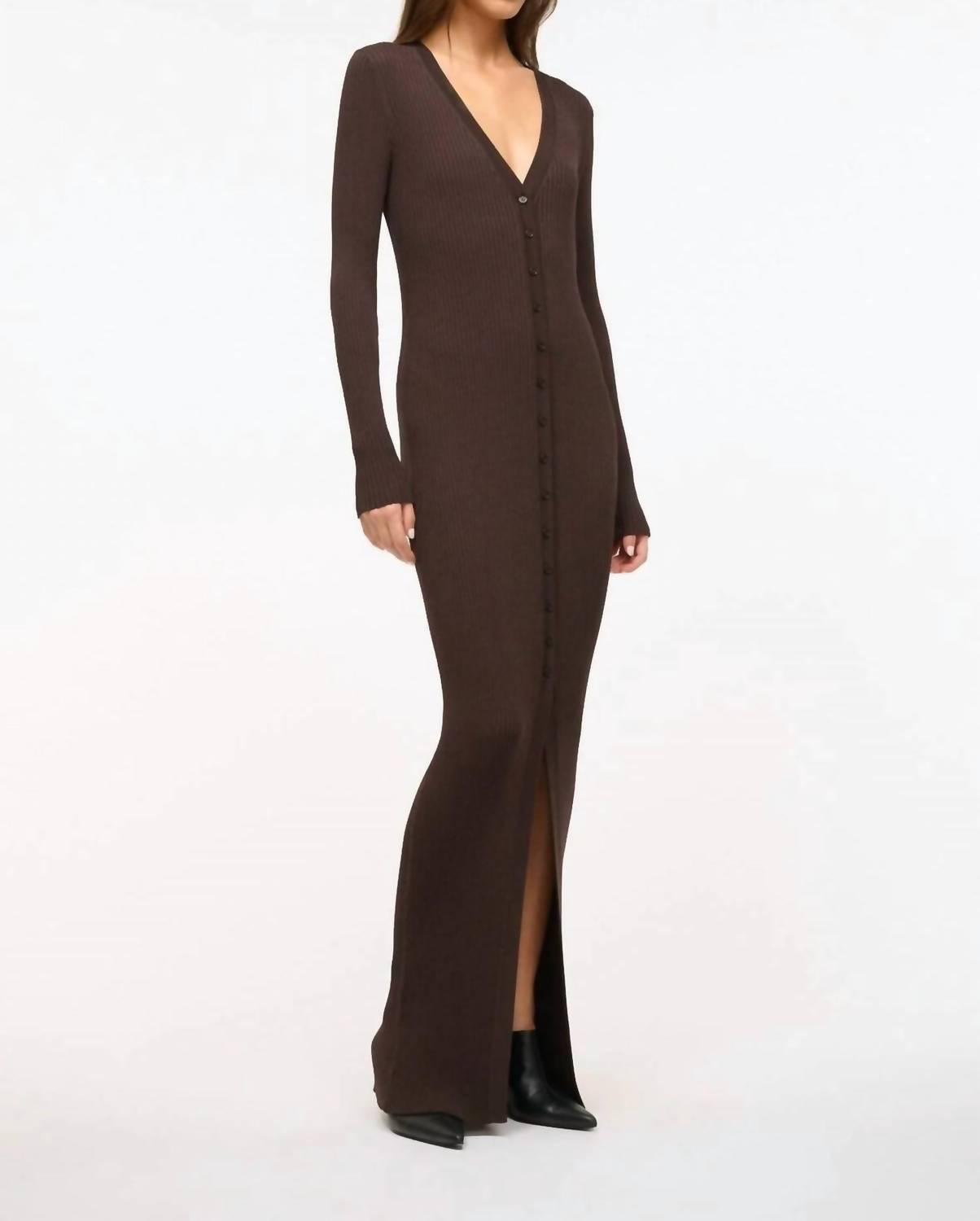 Staud - Shoko Sweater Maxi Dress