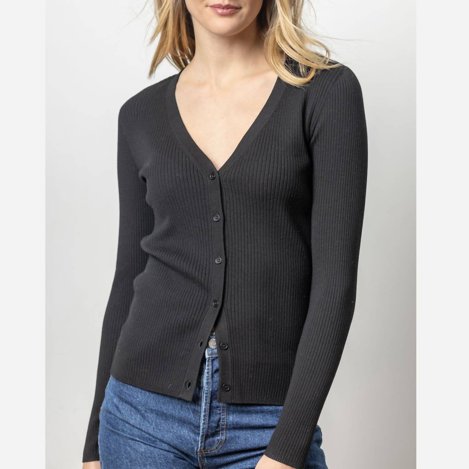 Lilla P - Ribbed Cardigan