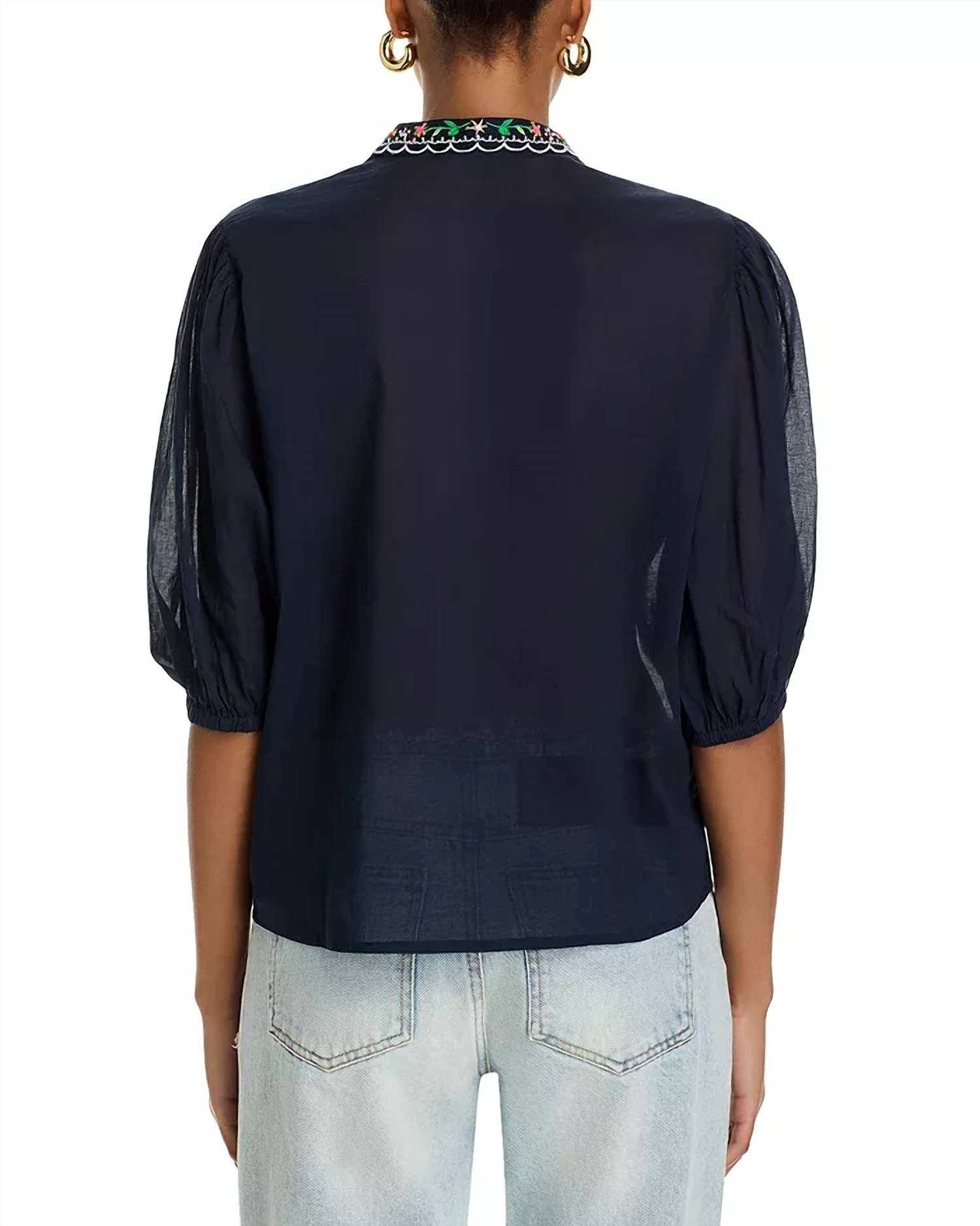 Essentiel Antwerp - Horange Embroidered Shirt