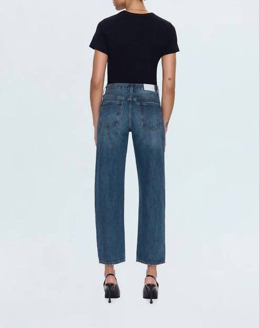 Pistola - Lexi Mid Rise Bowed Straight Jeans