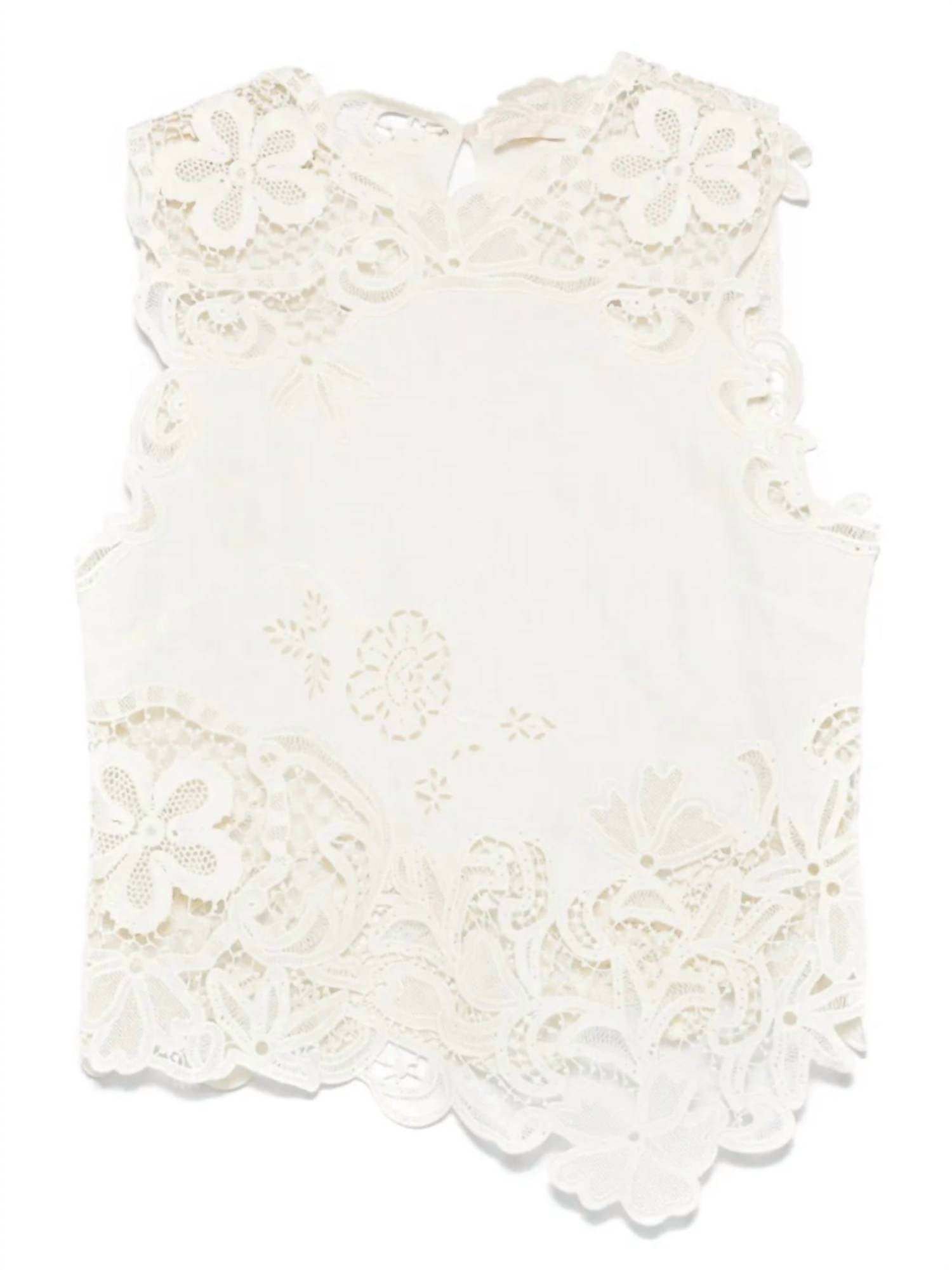 Ulla Johnson - Marlis Botanical Lace Top