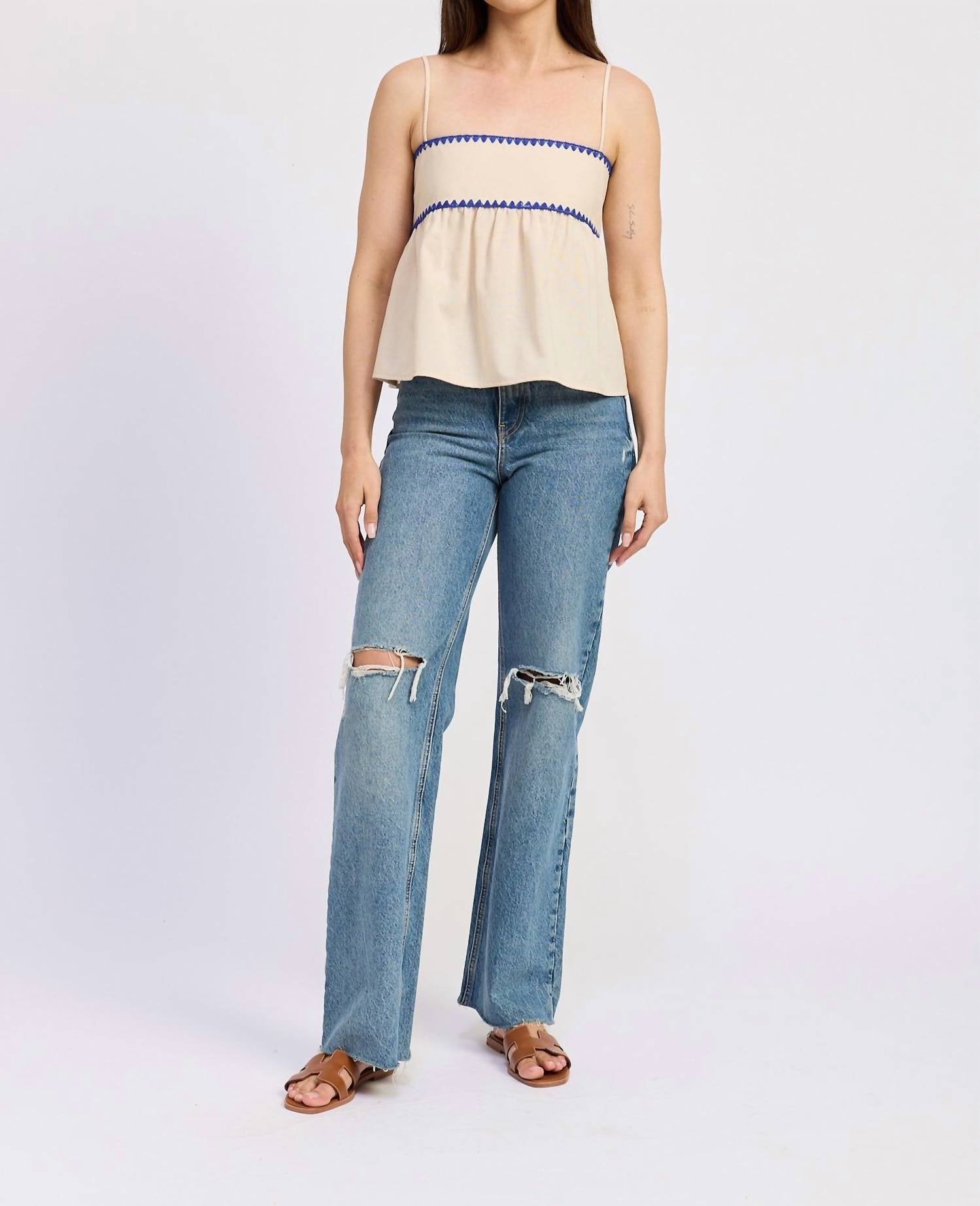 En Saison - Donatella Sleeveless Top