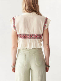 Maison Hotel Marisa Pant in avocado - women's pants - view 4