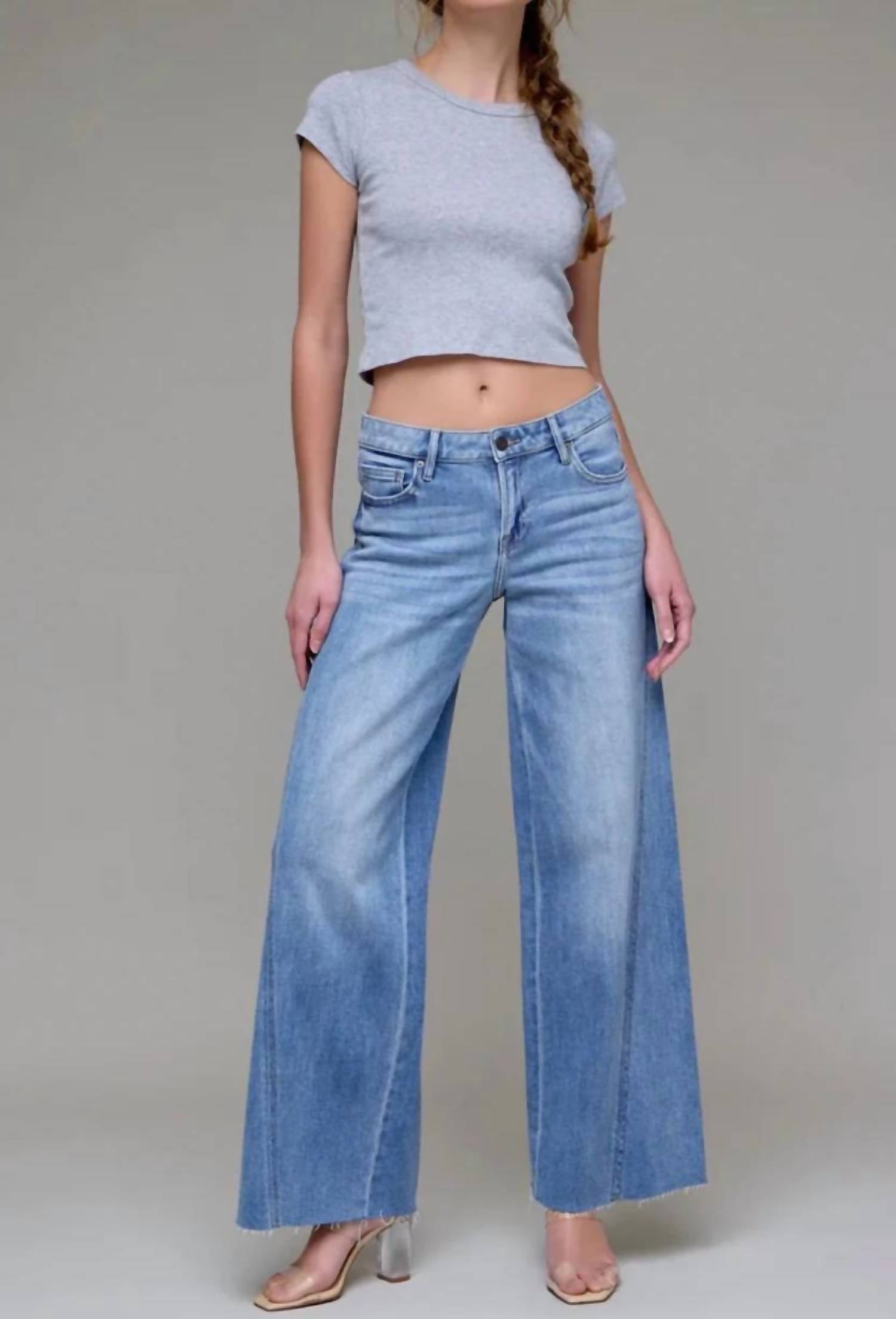 Hidden - Nori Wide Leg Jeans