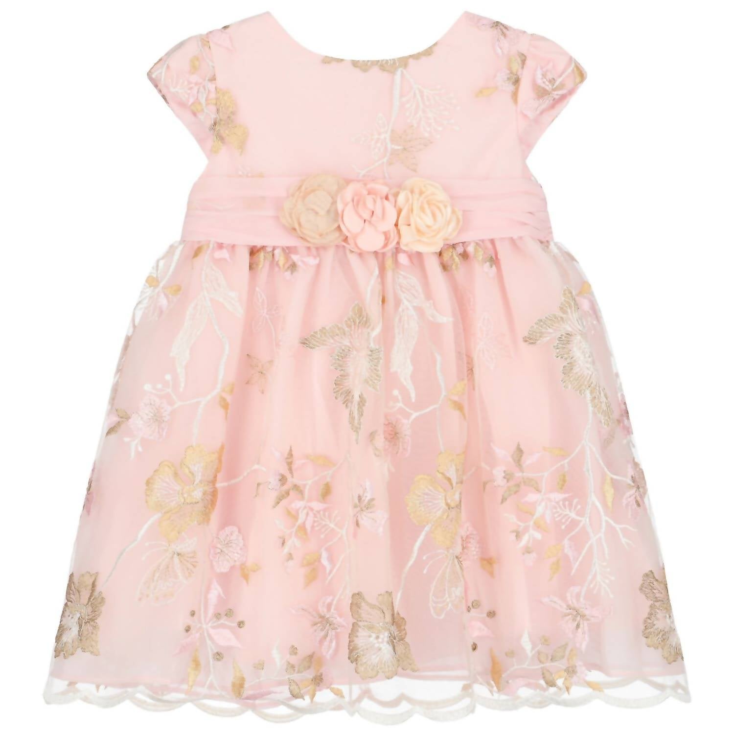 Patachou - Embroidered Tulle Woven Dress