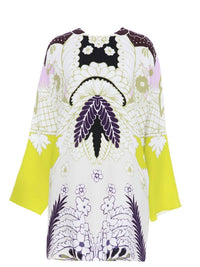 Valentino - Long Sleeve Printed Dress