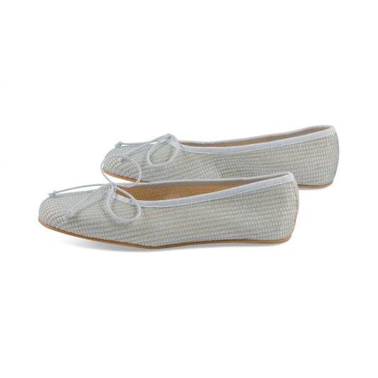 Papanatas - Women's Raffia Ballerina Flats