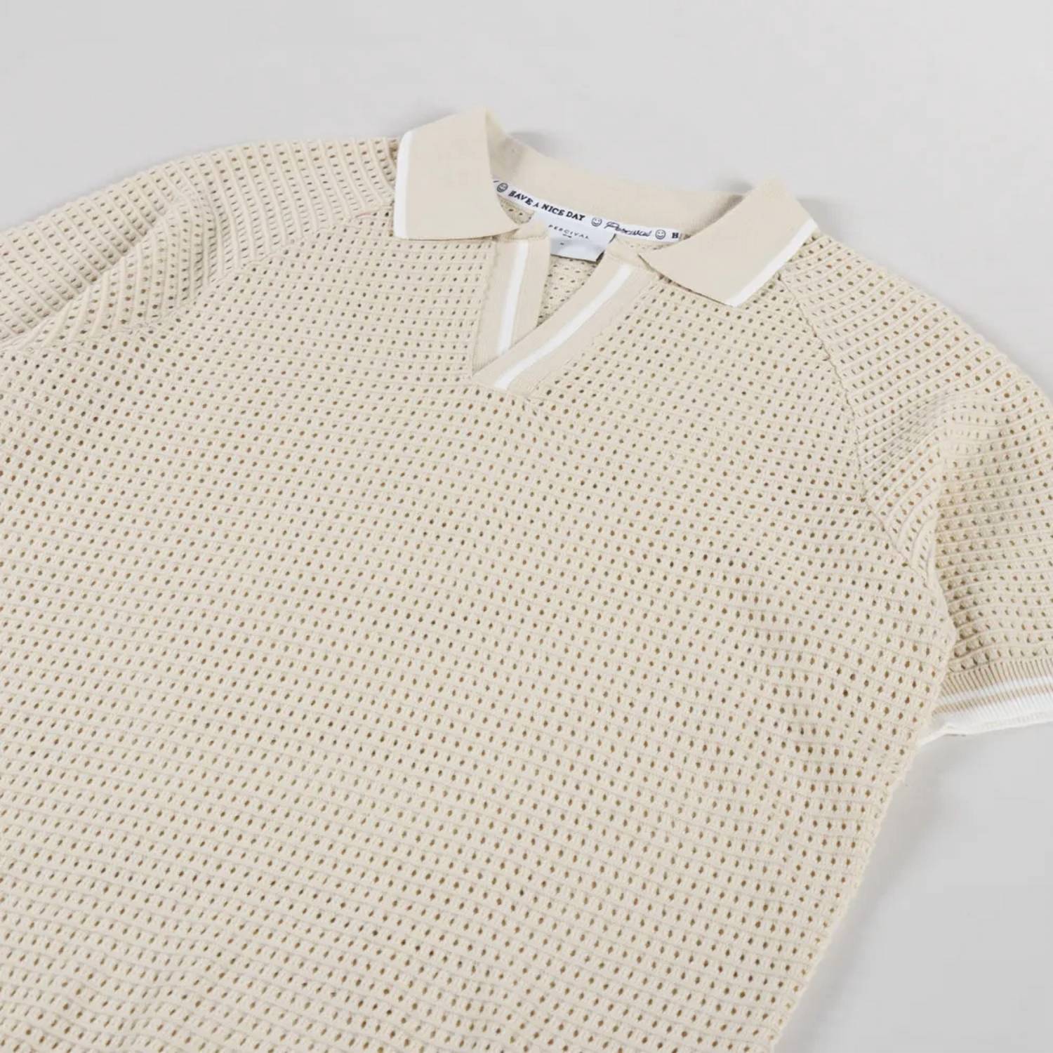Percival - Men's Casa Martini Knitted Tennis Polo