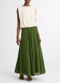 Vince - Matte Jersey Bubble Top