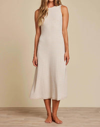 Barefoot Dreams - Cozy Chic Ultra Lite Pointelle Midi Tank Dress