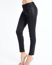 Kancan - Women's Mid Rise Coated Denim Super Skinny