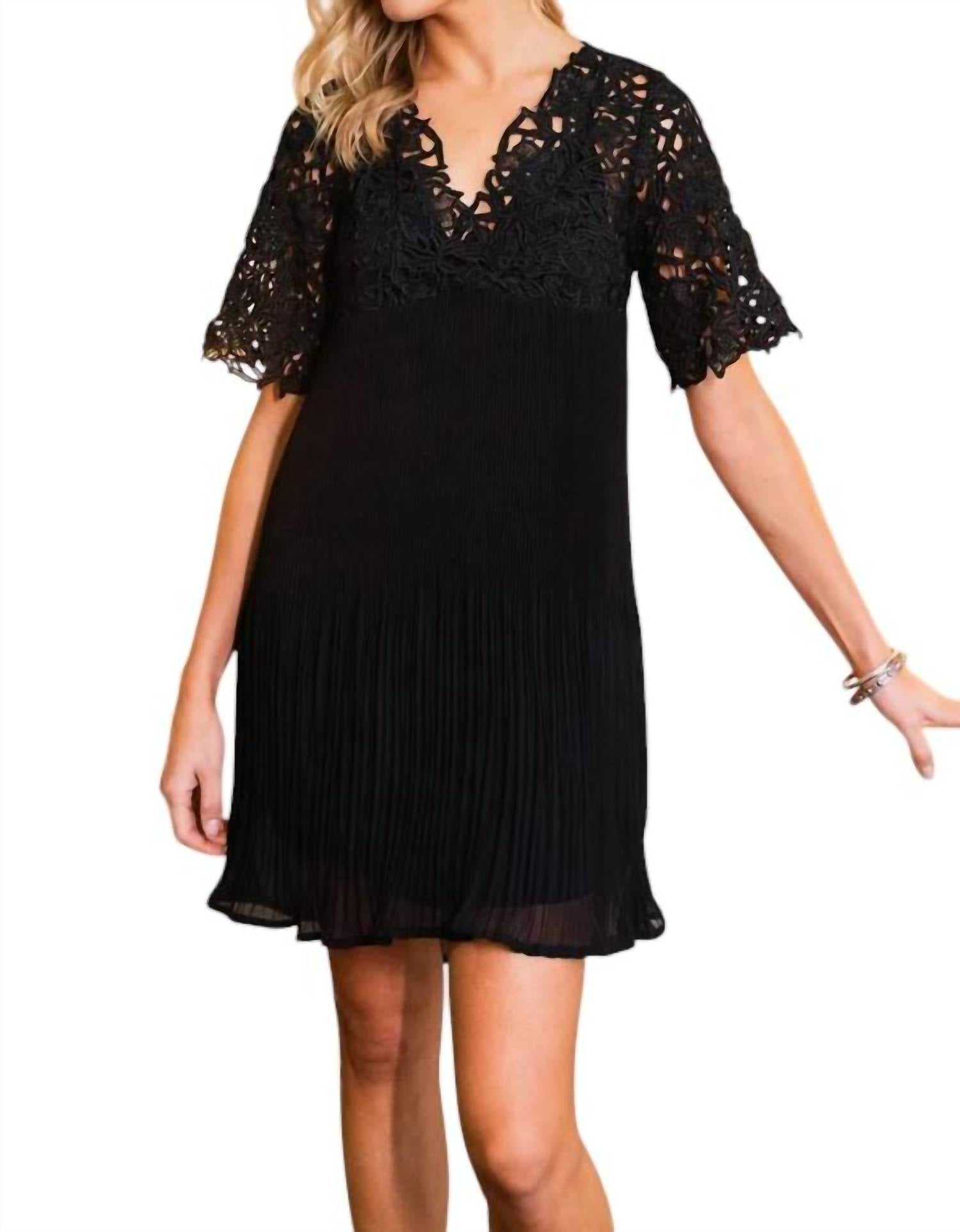 Oddi - Feel The Beat Crinkle Skirt Dress