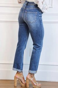 Risen - Riley High Waisted Straight Leg Jeans