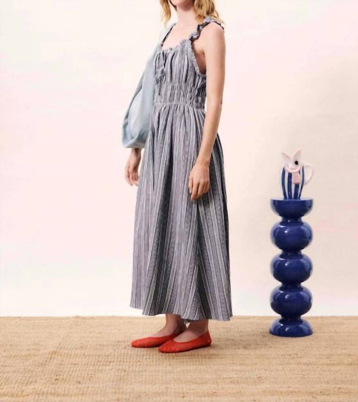 Frnch - Obea Dress With Gathers
