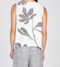 Olivia By Habitat - Flax Floral Tank Top