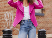 Clara Sun Woo - Liquid Leather Signature Jacket