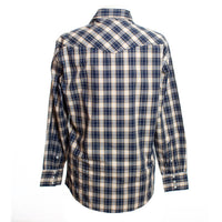 Wyoming Traders - Men's Long Sleeve Western Plaid Shirt
