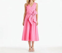 J.Crew - Sleeveless Wrap Midi Dress