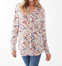 Fdj - Flounce Pintuck Top