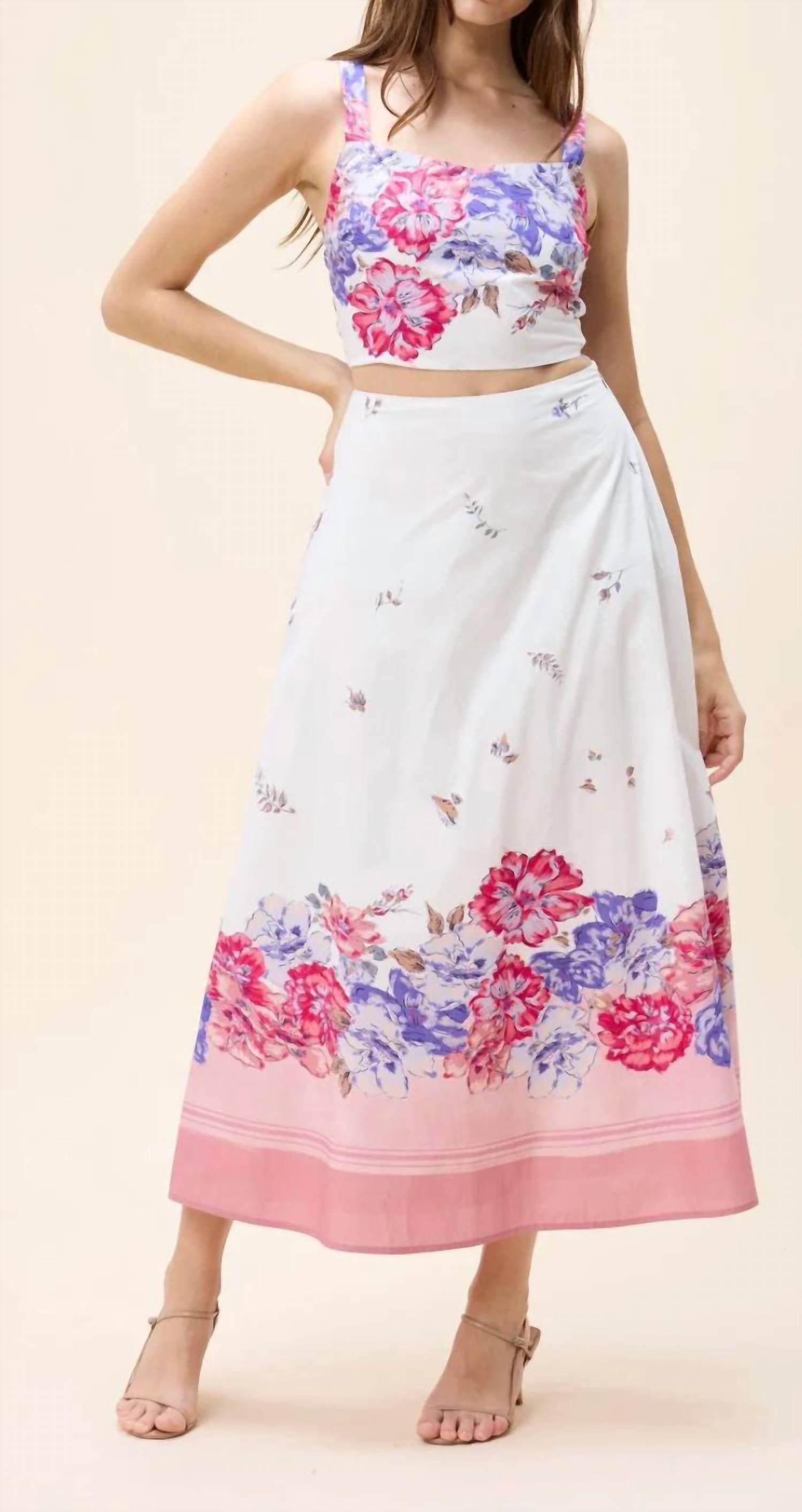 Cleobella - Jenni Floral Cropped Top