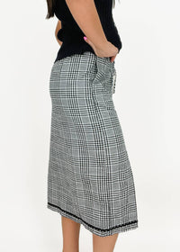 Free People - Penelope Gingham Midi Skirt