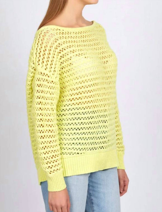 525 America - Cindy Open Stitch Sweater