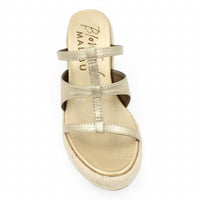 BLOWFISH Women's Bahia Rope Sandal in gold - women's sandal - alternate view
